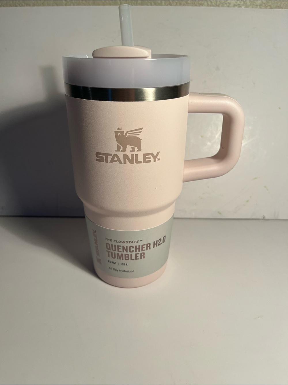 Stanley Quencher H2.0 Tumbler - Pale Pink 🎀🎀🎀🎀🎀